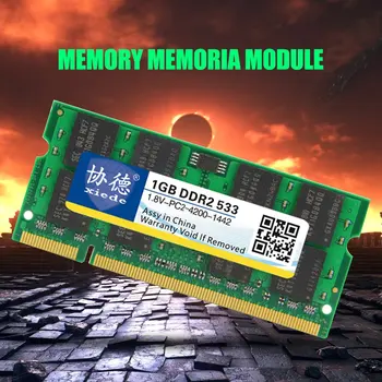 xiede DDR2 533 1G/2G Laptop PC Memory Memoria Module PC2-4200 Compatible with Intel Processor and AMD Processor 
xiede DDR2 533 1G/2G Laptop PC Memory Memoria Module PC2-4200 Compatible with Intel Processor and AMD Processor
