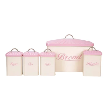 5Pcs/Set Kitchen Canister Jars Organizers Metal Sugar Coffee Container
5Pcs/Set Kitchen Canister Jars Organizers Metal Sugar Coffee Container