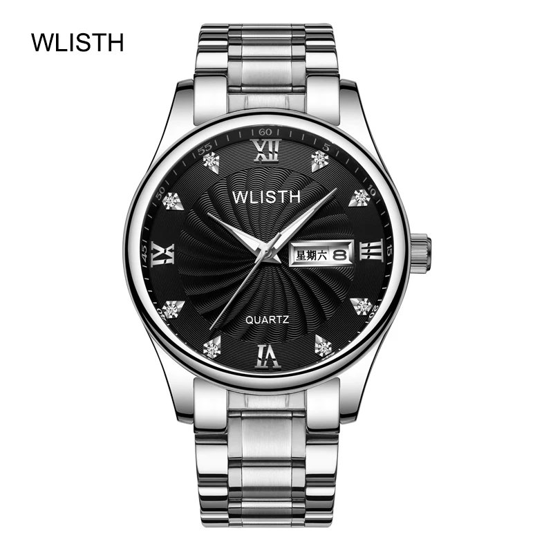 Workplace Men Watch Business Casual Quartz Watch Double Calendar Luminous Steel Belt Waterproof Watch Non-Mechanical Watch
Workplace Men Watch Business Casual Quartz Watch Double Calendar Luminous Steel Belt Waterproof Watch Non-Mechanical Watch