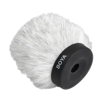 BOYA BY-P100 Professional Fur Windshield Muff Furry Windscreen for Φ19-23mm Shotgun Microphone Outdoor Interview Mic Accessories
BOYA BY-P100 Professional Fur Windshield Muff Furry Windscreen for Φ19-23mm Shotgun Microphone Outdoor Interview Mic Accessories