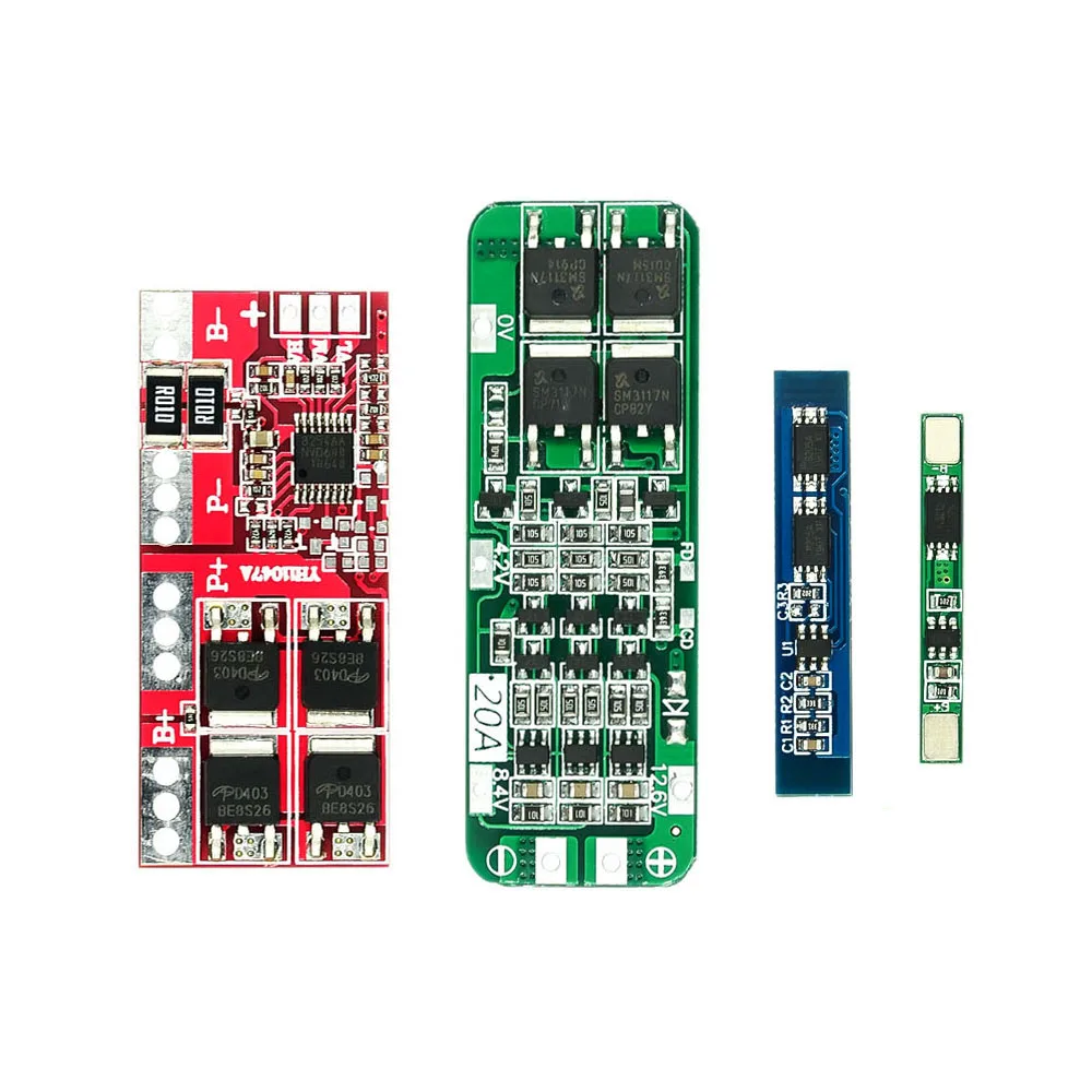 1S 2S 3S 4S 3A 20A 30A Li-ion Lithium Battery 18650 Charger PCB BMS Protection Board For Drill Motor Lipo Cell Module | Электронные