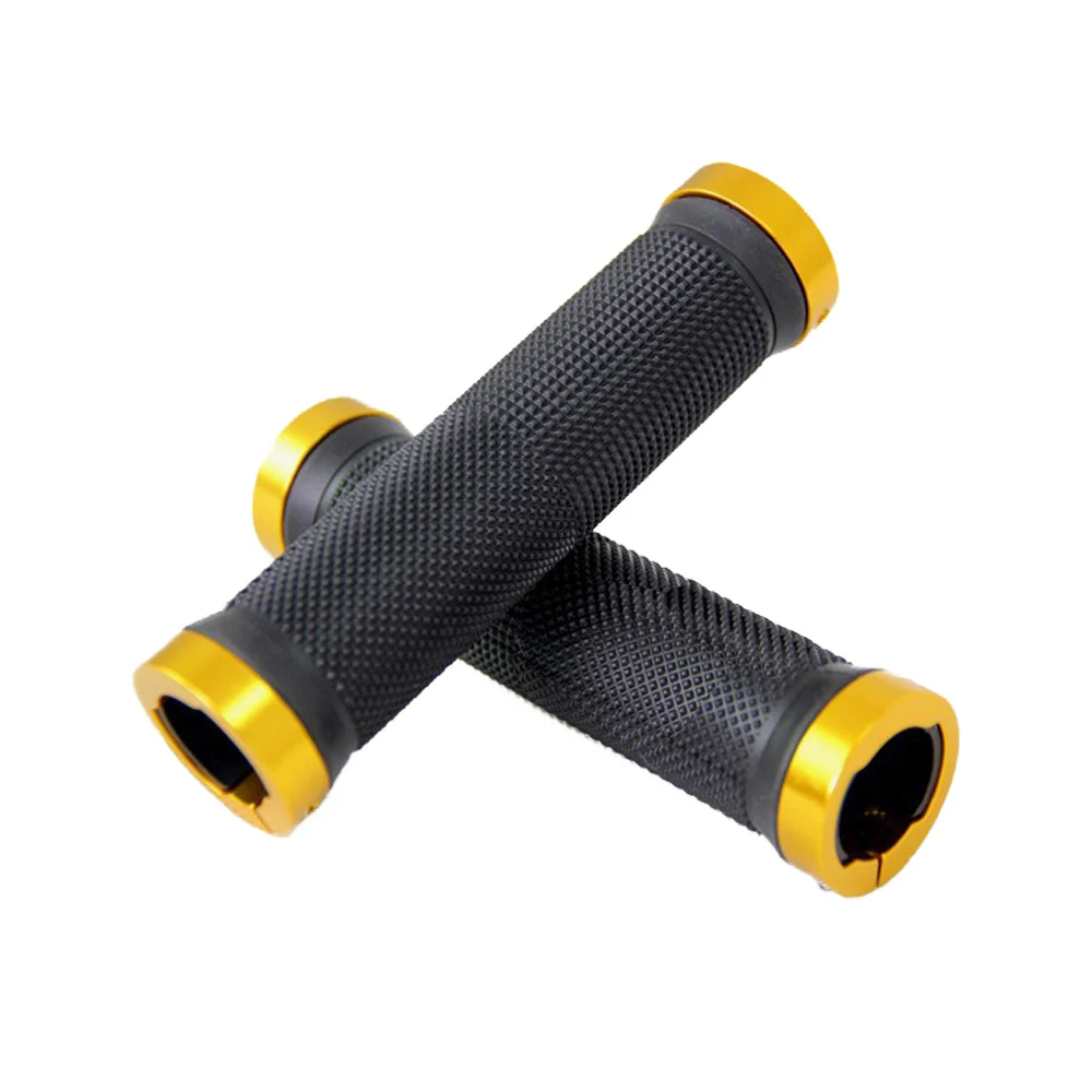 1 Pair MTB Road Bike Handlebar Grips Soft Rubber Anti-Slip Ergonomic Bicycle Handle Bar End Lock On Smooth Handle Cover BC0029 (13)