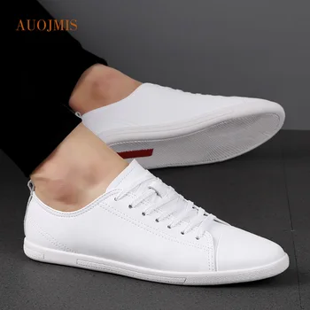 AUOJMIS 2019 new Korean version of the trend of wild net red leather shoes men's casual boys autumn England white shoes
AUOJMIS 2019 new Korean version of the trend of wild net red leather shoes men's casual boys autumn England white shoes