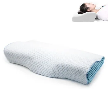Bedding Memory Foam Pillow Neck Protection Slow Rebound Memory Foam Butterfly Shaped Pillow Health Cervical Neck Size In 50*30
Bedding Memory Foam Pillow Neck Protection Slow Rebound Memory Foam Butterfly Shaped Pillow Health Cervical Neck Size In 50*30