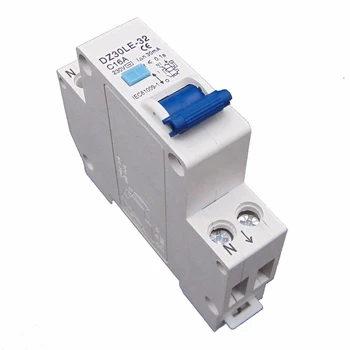 DZ47LE-32 tgc1le 18mm RCBO 16A 1p + n 6ka leakage circuit breaker with over-current leakage protection of 30mA
DZ47LE-32 tgc1le 18mm RCBO 16A 1p + n 6ka leakage circuit breaker with over-current leakage protection of 30mA