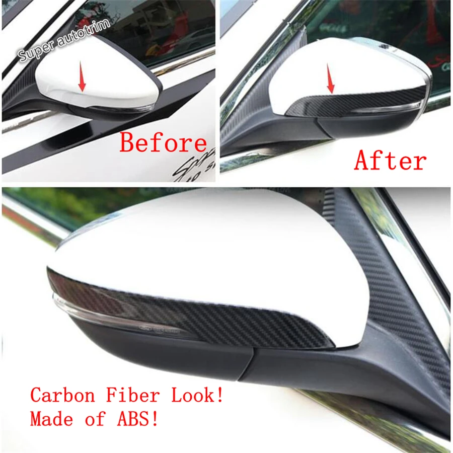 Lapetus Back Rearview Side Mirror Strip Cover Trim Fit For Ford Focus 2019 2020 ABS Chrome / Carbon Fiber / Accessories Exterior
Lapetus Back Rearview Side Mirror Strip Cover Trim Fit For Ford Focus 2019 2020 ABS Chrome / Carbon Fiber / Accessories Exterior