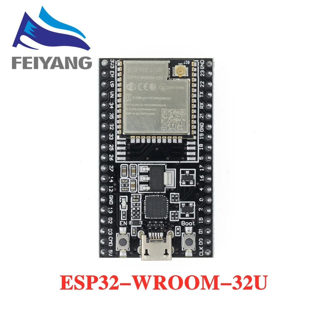 ESP 32S WROOM 32 ESP32 Bluetooth и WIFI двухъядерный процессор с низким энергопотреблением MCU