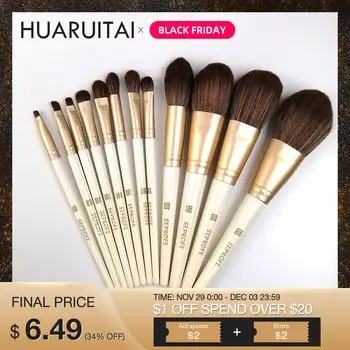 HUARUITAI Silver/Golden Makeup Brushes Set pincel maquiagem Cosmetics maquillaje Makeup Tool Powder Eyeshadow Cosmetic Set New
HUARUITAI Silver/Golden Makeup Brushes Set pincel maquiagem Cosmetics maquillaje Makeup Tool Powder Eyeshadow Cosmetic Set New