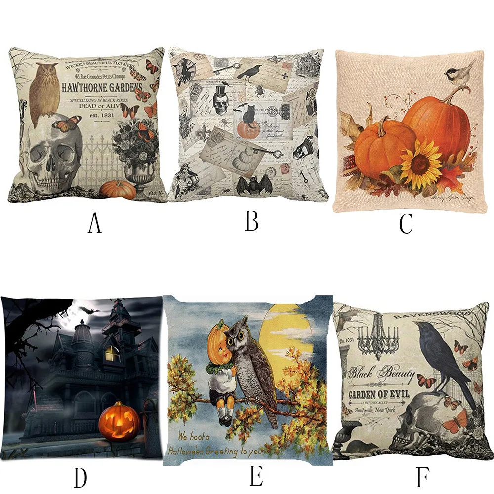 2019 Happy Halloween Gift Pillow Cases Linen Cover Home Multi-pattern Pillow Case Living Room #45
2019 Happy Halloween Gift Pillow Cases Linen Cover Home Multi-pattern Pillow Case Living Room #45