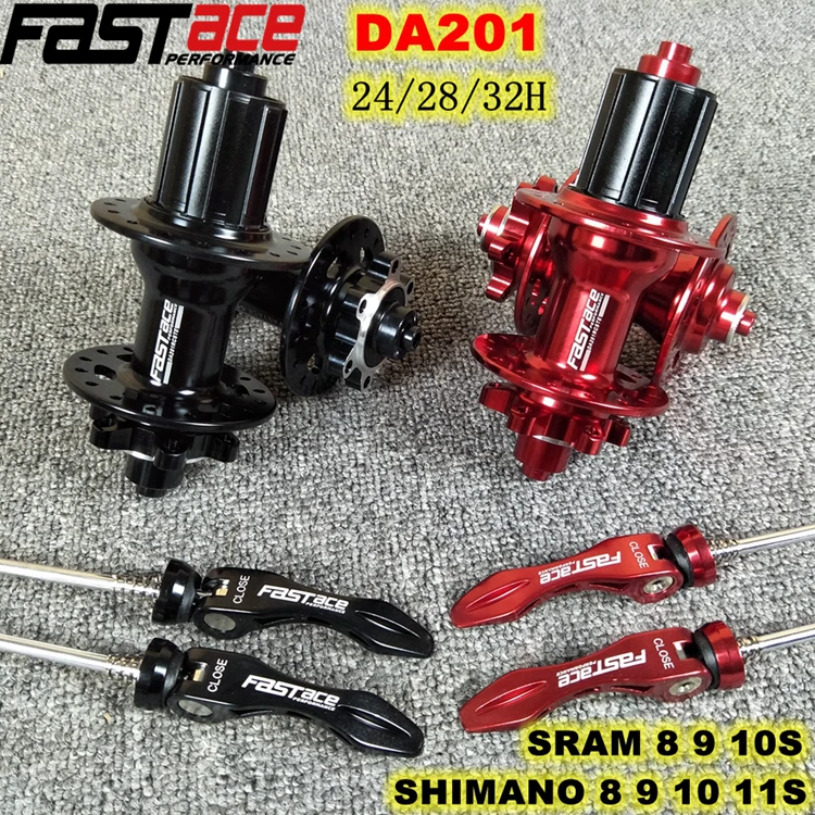 Fastace Hub DA201 Ultra-light High-quality Sealed Bearing Disc Brake 24/28/32 Holes Mountain Bike Hubs For 8/9/10/11-Speed
Fastace Hub DA201 Ultra-light High-quality Sealed Bearing Disc Brake 24/28/32 Holes Mountain Bike Hubs For 8/9/10/11-Speed