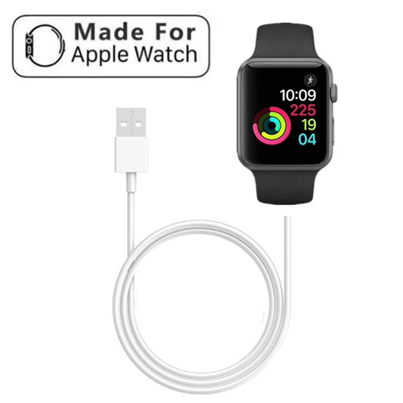 Fast Wireless Charger for IWatch Series 1/2/3/4 USB Magnetic IWatch Charging Cable 3.3 Feet/1meter for Apple Watch Charger
Fast Wireless Charger for IWatch Series 1/2/3/4 USB Magnetic IWatch Charging Cable 3.3 Feet/1meter for Apple Watch Charger