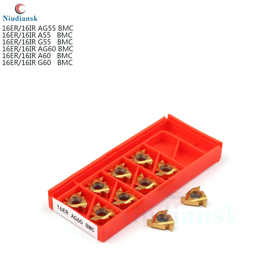 16IR 16ER AG60 A60 G60 AG55 A55 G55 BMC оригинальный высококачественный твердосплавный резьбовой