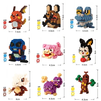 DIY Diamond Building Blocks Mini Cartoon Pikachus Animals Model Educational Figures Bricks Compatible Toys for Children No Box
DIY Diamond Building Blocks Mini Cartoon Pikachus Animals Model Educational Figures Bricks Compatible Toys for Children No Box
