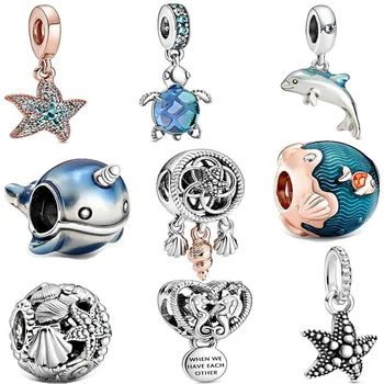 Limited time sale Silver Woman Ocean Series Narwhal Charm Dolphin Ocean Waves & Fish Beads fit Bracelet Pendant DIY
Limited time sale Silver Woman Ocean Series Narwhal Charm Dolphin Ocean Waves & Fish Beads fit Bracelet Pendant DIY
