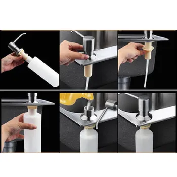 #20 White Liquid Soap Dispenser Plastic Built in Lotion Pump Plastic Bottle for Bathroom and Kitchen Liquid Soap organize 300ml
#20 White Liquid Soap Dispenser Plastic Built in Lotion Pump Plastic Bottle for Bathroom and Kitchen Liquid Soap organize 300ml