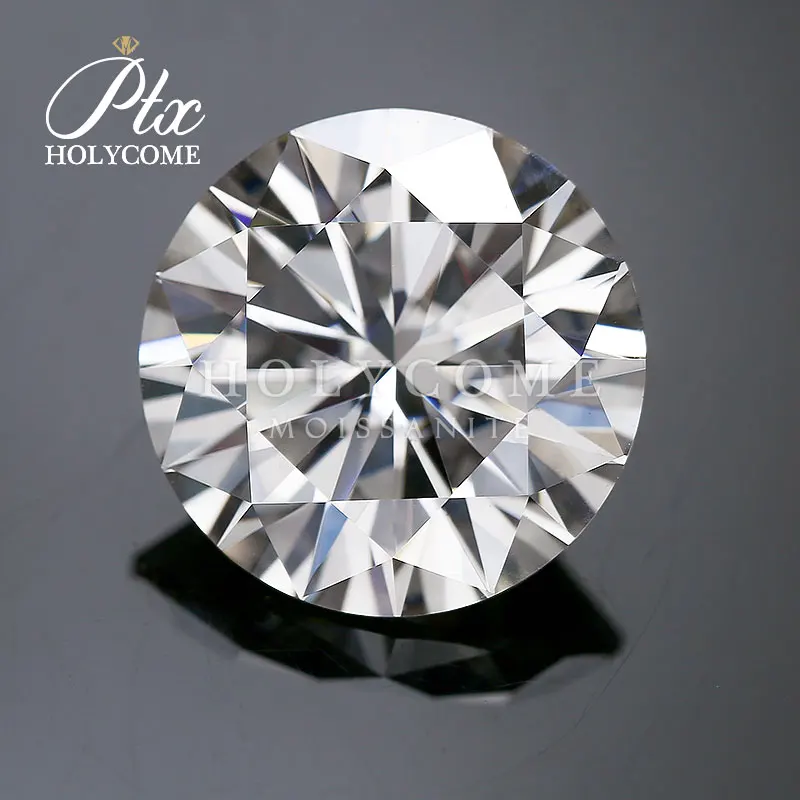 

round cut moissanite diamond 0.5ct 5.0mm DEF white stones jewelry price per carat