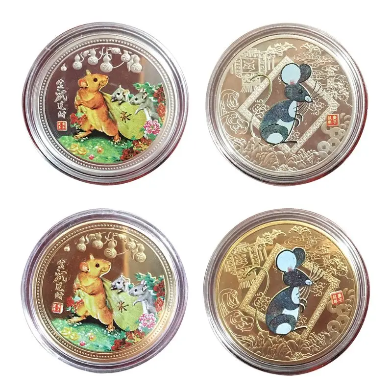 Year of the Rat Commemorative Coin Chinese Zodiac Souvenir Challenge Collectible High Quality and Brand New
Year of the Rat Commemorative Coin Chinese Zodiac Souvenir Challenge Collectible High Quality and Brand New