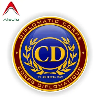 Aliauto Personality Car Sticker Round CD Corps Diplomatic Seal Decoration Vinyl Decal for Toyota Hyundai Jeep Gti,15cm*15cm
Aliauto Personality Car Sticker Round CD Corps Diplomatic Seal Decoration Vinyl Decal for Toyota Hyundai Jeep Gti,15cm*15cm