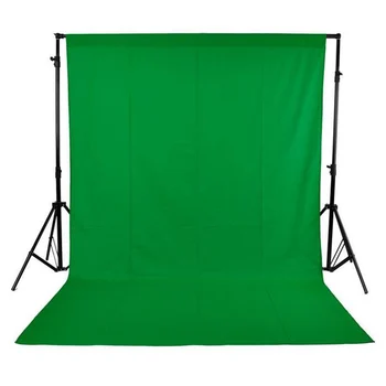 1.6 x 3M / 5 x 10FT Photography Studio Non-woven Backdrop Background Screen 3 Colors for Option Black White Green 
1.6 x 3M / 5 x 10FT Photography Studio Non-woven Backdrop Background Screen 3 Colors for Option Black White Green