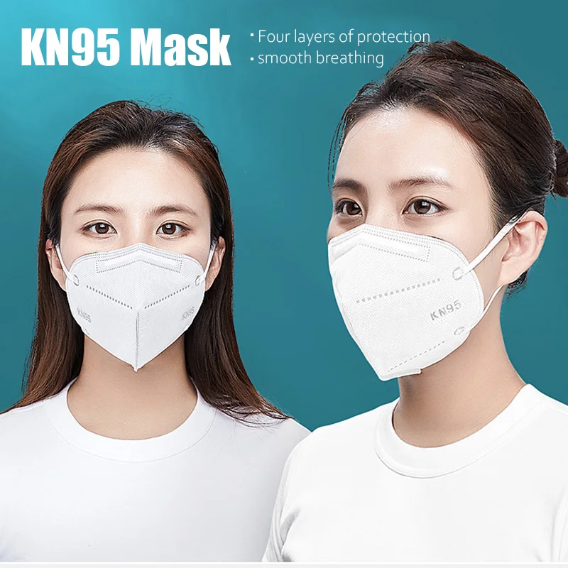 10 Pieces KN95 Masks Dust-proof Anti Fogs Pollution Breathable Face Masks 95% Filtration 4 Layers Ear-loop Mask
10 Pieces KN95 Masks Dust-proof Anti Fogs Pollution Breathable Face Masks 95% Filtration 4 Layers Ear-loop Mask