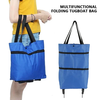 Foldable Shopping Bag Oxford Cloth Reusable Bag for Shopping Cart on Wheels Portable Shopper Bag Folding Tote Grocery Bags
Foldable Shopping Bag Oxford Cloth Reusable Bag for Shopping Cart on Wheels Portable Shopper Bag Folding Tote Grocery Bags