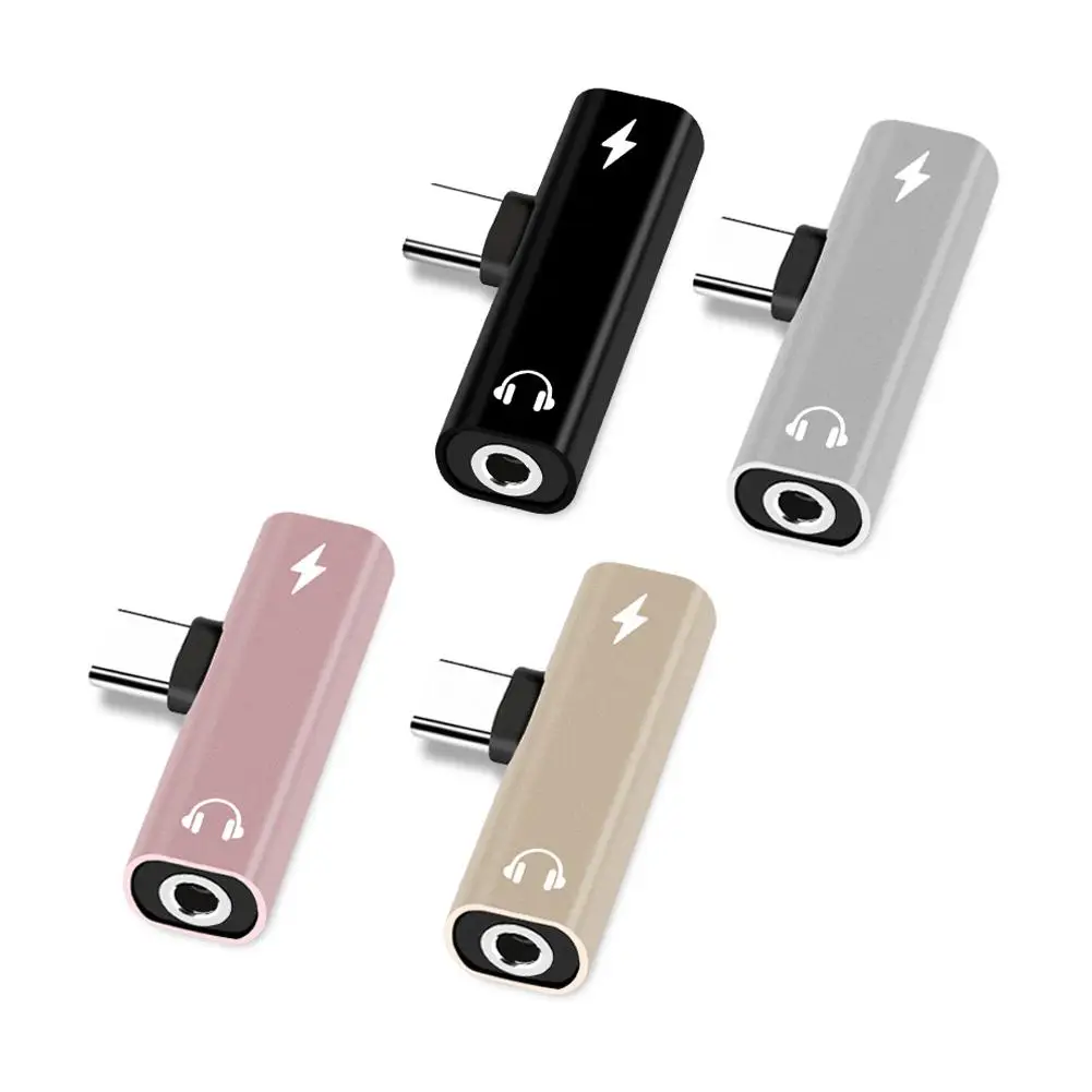 Type-c Headphone Adapter Cable Charging Call Music Two in One to 3.5MM Audio Adapter
Type-c Headphone Adapter Cable Charging Call Music Two in One to 3.5MM Audio Adapter