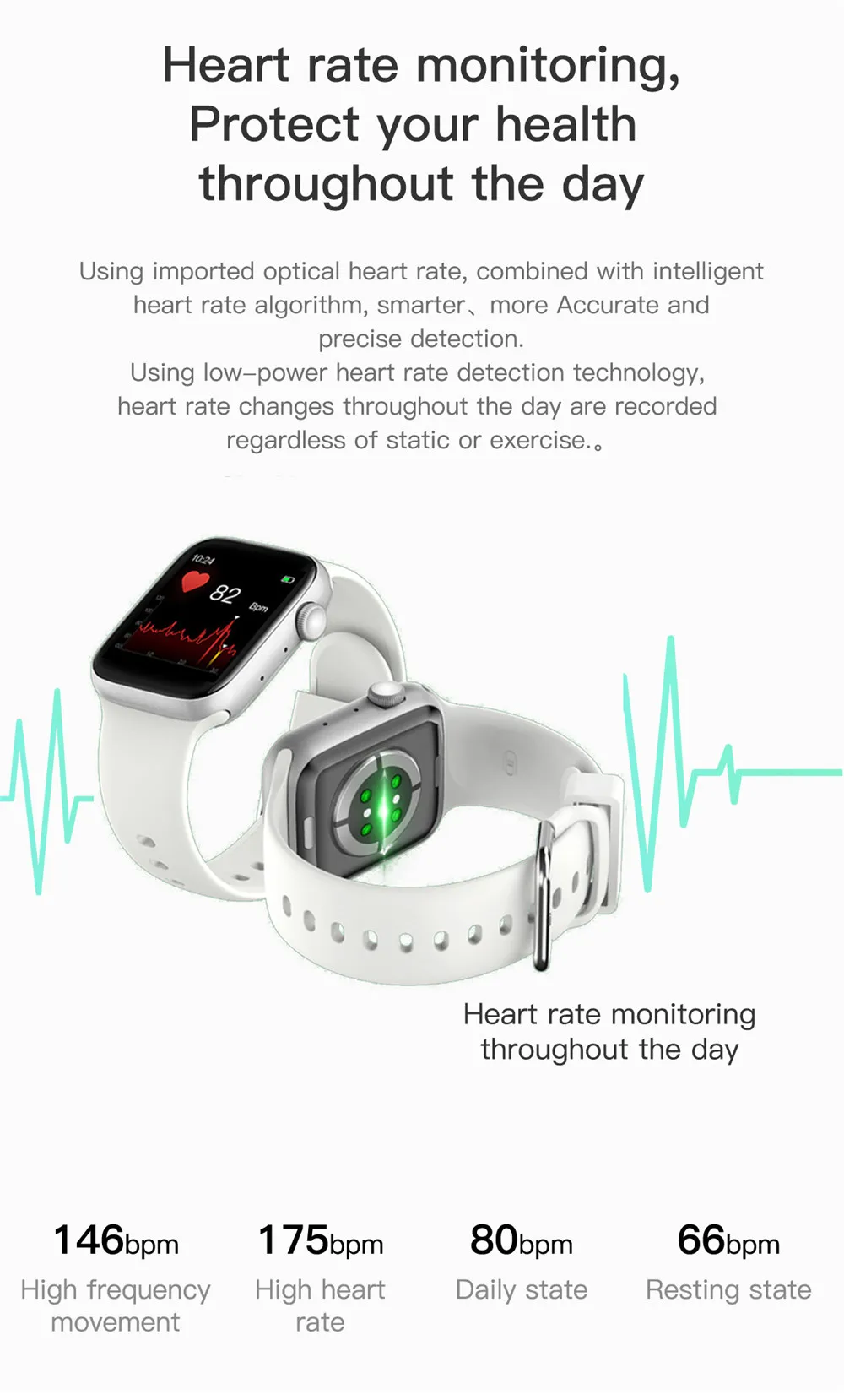 New Smartwatch Dial Call Heart Rate Monitor Sport Fitness Bracelet For IWO Android IOS New Smartwatch Dial Call Heart Rate Monitor Sport Fitness Bracelet For IWO Android IOS