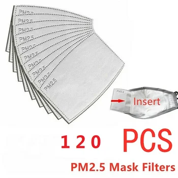 120PCS Activated Carbon Mask Filter 5 Layers PM2.5 Mask Breathing Activated Carbon Filter Insert Protective Filter Insert @C01
120PCS Activated Carbon Mask Filter 5 Layers PM2.5 Mask Breathing Activated Carbon Filter Insert Protective Filter Insert @C01