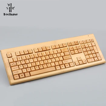 Techase Wireless Wood Membrane Keyboard Teclado Mecanico Bamboo Design 2.4Ghz Gaming Keyboard Mekanik Klavye Teclado Inalambrico
Techase Wireless Wood Membrane Keyboard Teclado Mecanico Bamboo Design 2.4Ghz Gaming Keyboard Mekanik Klavye Teclado Inalambrico