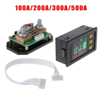 High Quality DC 120V 100A 200A 300A 500A LCD Combo Meter Voltage Current KWh Watt Meter 1.8-Inch Color LCD Display
High Quality DC 120V 100A 200A 300A 500A LCD Combo Meter Voltage Current KWh Watt Meter 1.8-Inch Color LCD Display