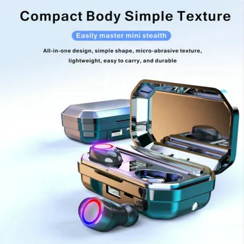 M12 TWS Waterproof HD 9D Stereo Earpiece Wireless Bluetooth 5.0Earphone Flashlight LED Display Earbuds 3500 mAh Case headset
M12 TWS Waterproof HD 9D Stereo Earpiece Wireless Bluetooth 5.0Earphone Flashlight LED Display Earbuds 3500 mAh Case headset