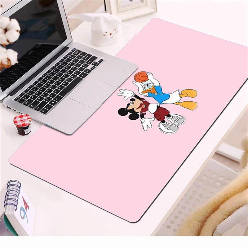 Pink Mickey Large Natural Rubber Mouse Pad 70x30cm Waterproof Game Desk Cartoon Minnie Mousepad Keyboard Mat Birthday gift
Pink Mickey Large Natural Rubber Mouse Pad 70x30cm Waterproof Game Desk Cartoon Minnie Mousepad Keyboard Mat Birthday gift