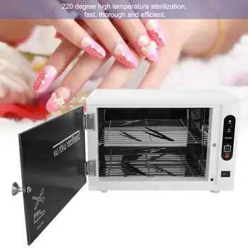 Nail Art Sterilization Machine Multi-functional UV Disinfection Box Cabinet Sterilizer Manicure Tool Salon Sterilizing Cabinet
Nail Art Sterilization Machine Multi-functional UV Disinfection Box Cabinet Sterilizer Manicure Tool Salon Sterilizing Cabinet