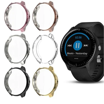 Silicone Soft Full Screen Glass Protector Case Shell Frame For Garmin vivoactive 3 music watch fitting plating Protective Cover
Silicone Soft Full Screen Glass Protector Case Shell Frame For Garmin vivoactive 3 music watch fitting plating Protective Cover