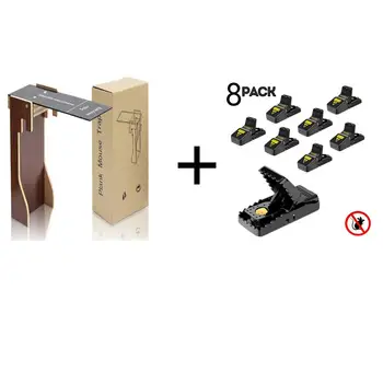 Mouse Trap, Mice Traps That Work Best Snap Traps for Small Mice and Mouse Outdoor Indoor Quick Kill and Reusable Mouse Traps 9PC
Mouse Trap, Mice Traps That Work Best Snap Traps for Small Mice and Mouse Outdoor Indoor Quick Kill and Reusable Mouse Traps 9PC