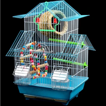 Bird cage tiger skin parrot cage thrush of big Villa bird cages for iron culture of parrots birdhouse large bird cage decoration
Bird cage tiger skin parrot cage thrush of big Villa bird cages for iron culture of parrots birdhouse large bird cage decoration