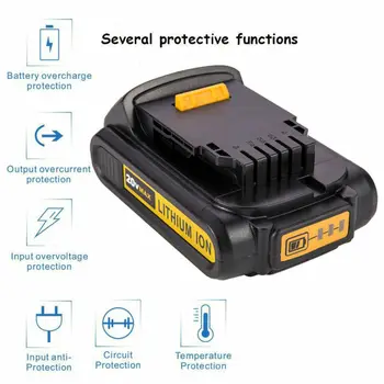 20V 2000mah Li-ion Rechargeable Battery For Dewalt 20V 2A Battery Replacement Battery For Dewalt Electric Power Tool
20V 2000mah Li-ion Rechargeable Battery For Dewalt 20V 2A Battery Replacement Battery For Dewalt Electric Power Tool