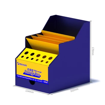 MECHANIC iSorage Box Multi-Function PVC Storage Box Phone Repair Desktop Boxes Screwdriver Parts Box With Drawer Toolkit
MECHANIC iSorage Box Multi-Function PVC Storage Box Phone Repair Desktop Boxes Screwdriver Parts Box With Drawer Toolkit