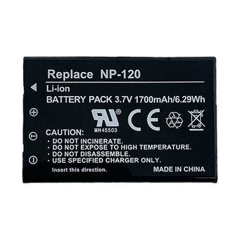 Replace NP-120 for D395/Ac3/Ac5 Camcorders Digital Cameras Battery 3.7V 1700mAh Li-Ion Rechargeable Battery
Replace NP-120 for D395/Ac3/Ac5 Camcorders Digital Cameras Battery 3.7V 1700mAh Li-Ion Rechargeable Battery