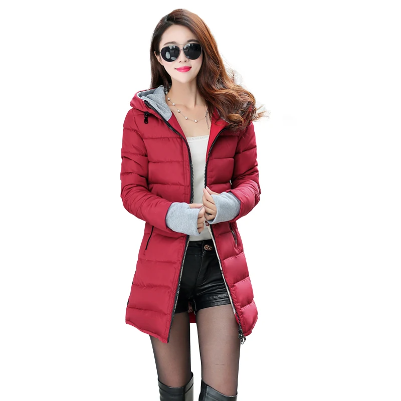 DIWISH women winter long coat thicken Parka jackets warm cotton slim hooded padded jacket women's clothing clothes 2019
DIWISH women winter long coat thicken Parka jackets warm cotton slim hooded padded jacket women's clothing clothes 2019
