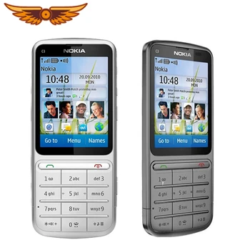 C3-01 Nokia C3-01 Original Unlocked Cell Phone GPRS WIFI Bluetooth 5MP 3G network Support Russian/Arabic keyboard Phone
C3-01 Nokia C3-01 Original Unlocked Cell Phone GPRS WIFI Bluetooth 5MP 3G network Support Russian/Arabic keyboard Phone