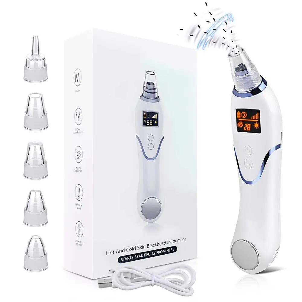 2020 Face Blackhead Remover Vacuum Suction Pore Cleaner Face Deep Nose Cleasning Pimple Removal Acne Removal Skin Care Machine
2020 Face Blackhead Remover Vacuum Suction Pore Cleaner Face Deep Nose Cleasning Pimple Removal Acne Removal Skin Care Machine