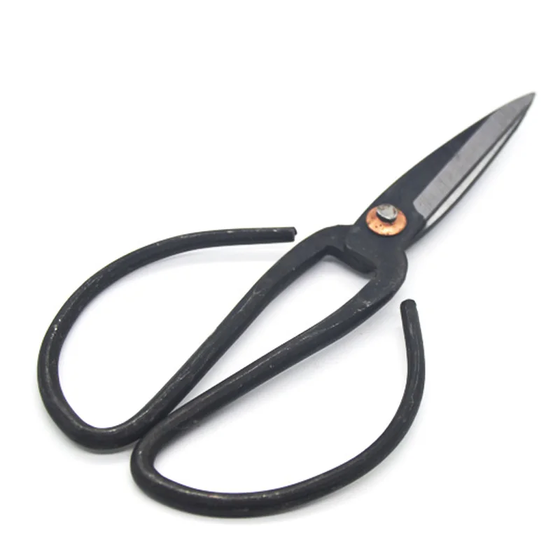 Full Carbon Steel Household Bonsai Scissors 148mm Traditional Vintage Black Coated Trimming Scissor Copper Rivet
Full Carbon Steel Household Bonsai Scissors 148mm Traditional Vintage Black Coated Trimming Scissor Copper Rivet