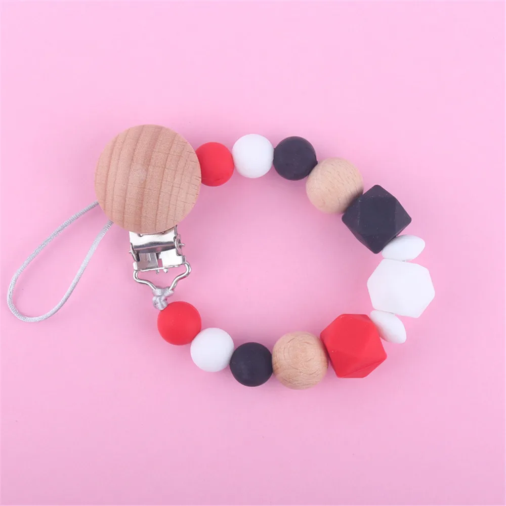 Baby Pacifier Clip Chain Cute Cartoon Bear Letters Toys Teether Pacifier Chain Holder Baby Feeding Nipple
Baby Pacifier Clip Chain Cute Cartoon Bear Letters Toys Teether Pacifier Chain Holder Baby Feeding Nipple