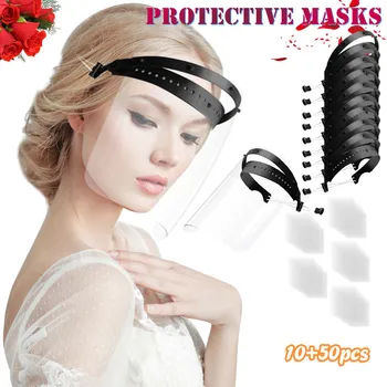 Kitchen accessories cooking Frame 10PC+50PC Shields Clear Safety Face Mask Spitting Facial Protection przyłbica na usta i nos
Kitchen accessories cooking Frame 10PC+50PC Shields Clear Safety Face Mask Spitting Facial Protection przyłbica na usta i nos