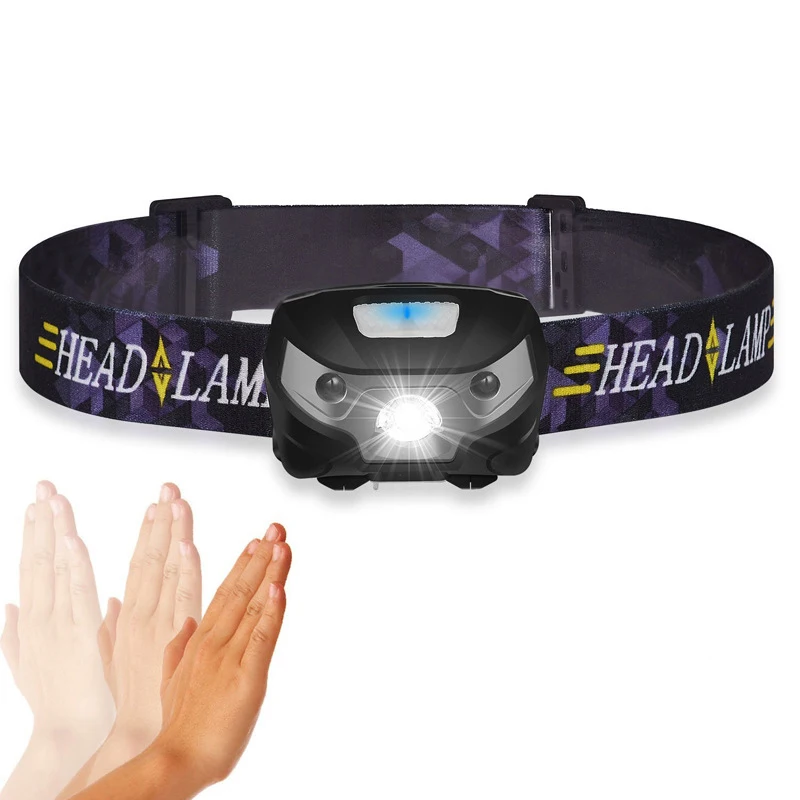 Headlamp USB LED Headlight Torch Lamp Smart Wave Sensor Bright Head Flashlight Bright High Power Lantern Lampe for Camping
Headlamp USB LED Headlight Torch Lamp Smart Wave Sensor Bright Head Flashlight Bright High Power Lantern Lampe for Camping