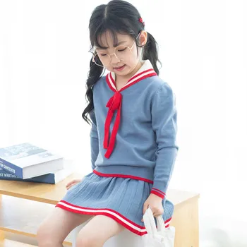 Baby Girls Children Clothes Sets Bowknot Knit Sweater Ruffle Pleated Skirt Autumn Kids Knitted Clothing Suits 2 Pieces Outfits
Baby Girls Children Clothes Sets Bowknot Knit Sweater Ruffle Pleated Skirt Autumn Kids Knitted Clothing Suits 2 Pieces Outfits