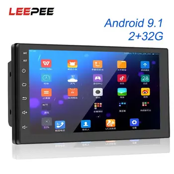 LEEPEE Universal Car Radio GPS Navigation Android Multimedia Player7" audio Navigation Bluetooth Wifi Android 9.1 2 din
LEEPEE Universal Car Radio GPS Navigation Android Multimedia Player7" audio Navigation Bluetooth Wifi Android 9.1 2 din