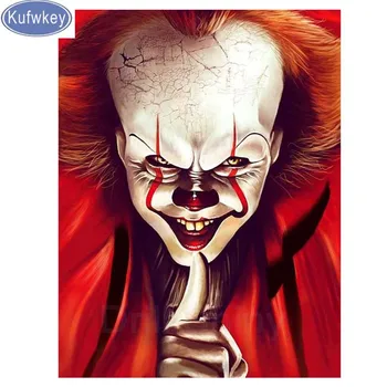 5D DIY Diamond Painting IT horror movie character Evil clown 3D Diamond Embroidery Cross Stitch halloween Home Decor Full gift
5D DIY Diamond Painting IT horror movie character Evil clown 3D Diamond Embroidery Cross Stitch halloween Home Decor Full gift