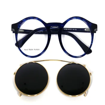 Retro Unisex Fashion Full Rim Acetate Polarized Clip Sunglasses Progressive Multi-focal Lens Eyewear Goggle Reading Eyeglasses
Retro Unisex Fashion Full Rim Acetate Polarized Clip Sunglasses Progressive Multi-focal Lens Eyewear Goggle Reading Eyeglasses